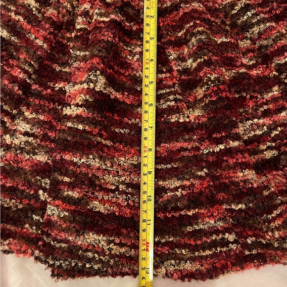 Gab & Kate Annie Skirt Short Knit Berry Colors Size Medium NWT MIXOLOGY - Picture 5 of 7